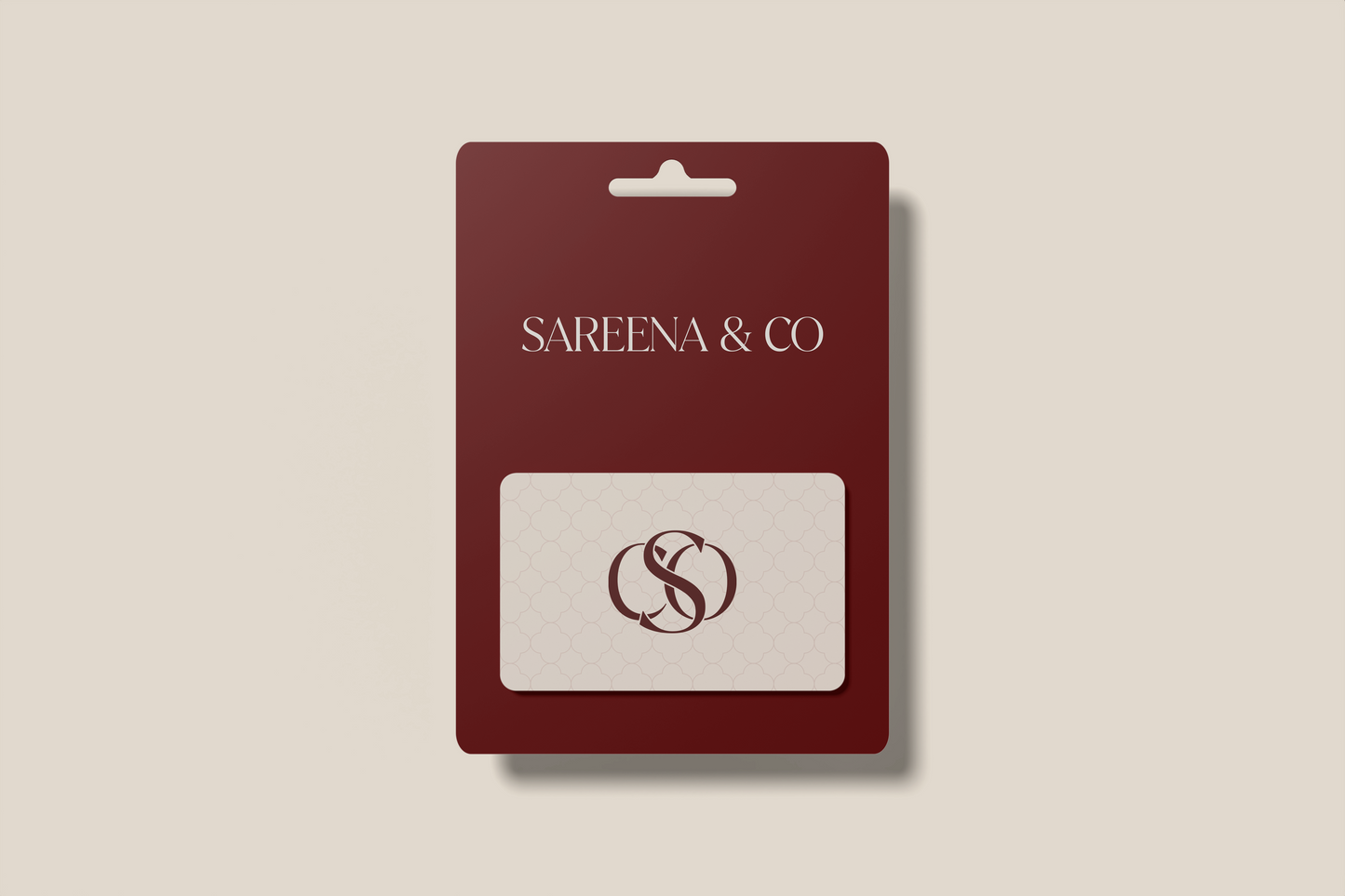Sareena & Co digital Gift Card