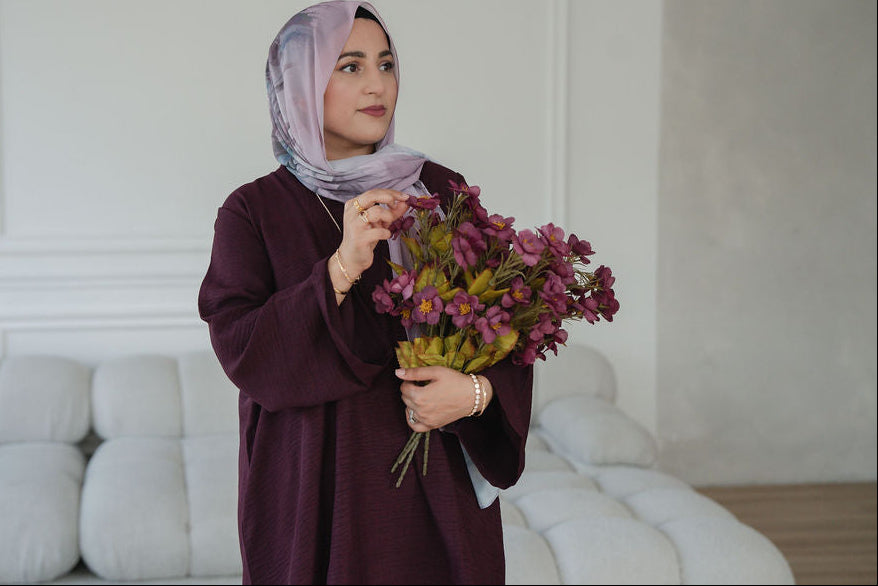 Petunia Floral Chiffon Print