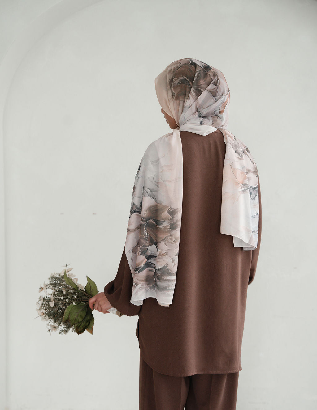 Desert Rose Chiffon Print