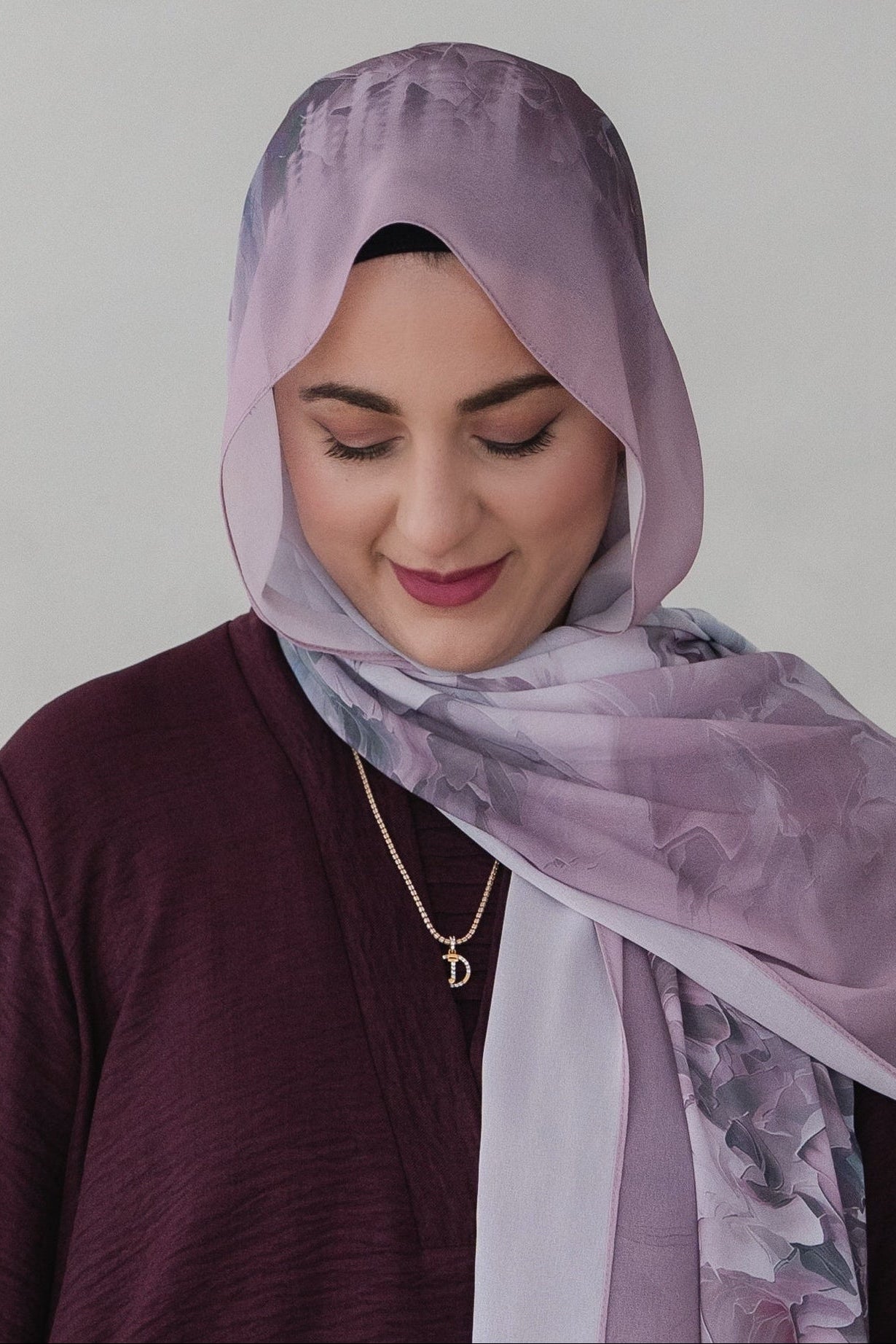 Petunia Floral Chiffon Print